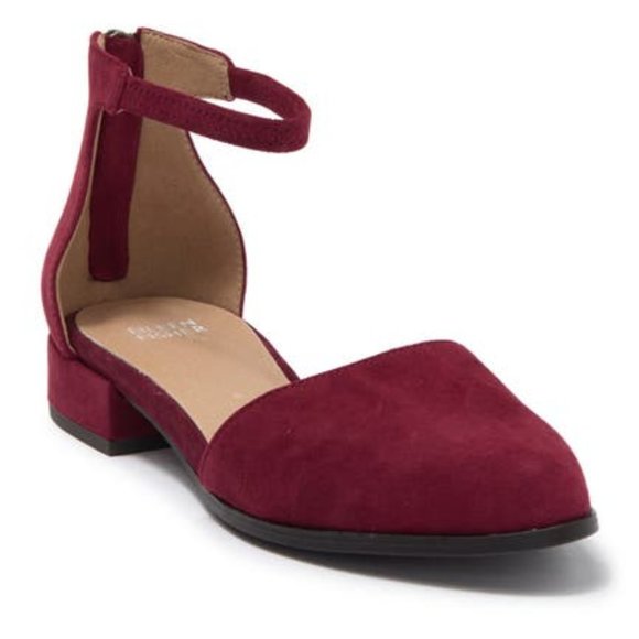 Eileen Fisher Hutton Ankle Strap Flat. New!